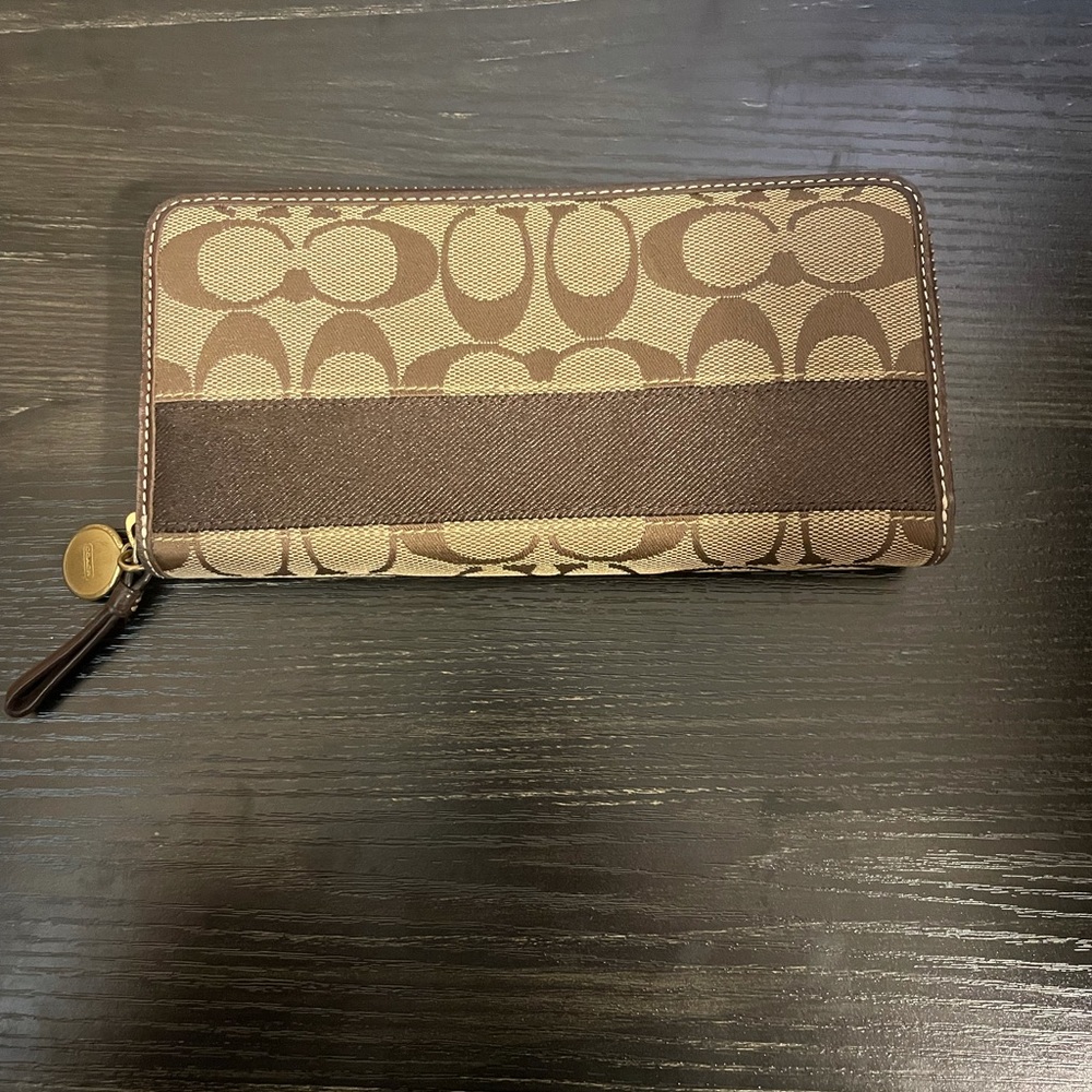 Coach wallet.